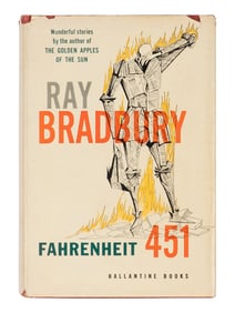 BRADBURY, Ray (1920-2012). Fahrenheit 451. New York: Ballantine Books, Inc., 1953.