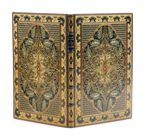 [CALLIGRAPHIC MANUSCRIPT]. SANGORSKI, Alberto, calligrapher and illuminator. -- TENNYSON, Alfred,