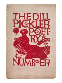 [CHICAGO POETRY]. JONES, Jack, editor. The Dill Pickler Poetry Vol. 1, No. 3. Chicago: Dill Pickler,