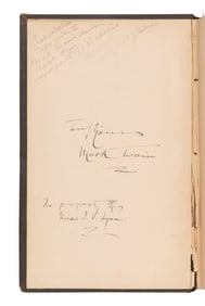 CLEMENS, Samuel L. ("Mark Twain") (1835-1910). A Tramp Abroad. Hartford: American Publishing
