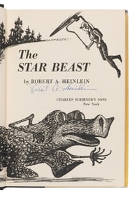 HEINLEIN, Robert A. (1907-1988). The Star Beast. New York: Charles Scribner's Sons, 1954.