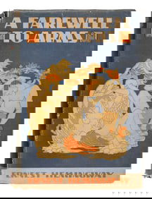 HEMINGWAY, Ernest (1899-1961). A Farewell To Arms. New York: Charles Scribner's Sons, 1929.