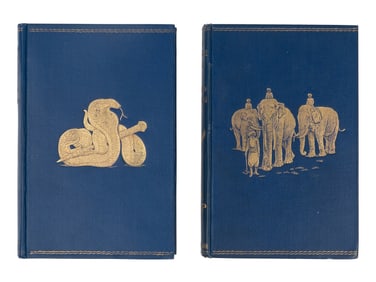 KIPLING, Rudyard (1865-1936). The Jungle Book. -- The Second Jungle Book. London and New York: