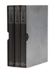 [LAKESIDE PRESS]. [KENT, Rockwell, illustrator (1882-1971)]. -- MELVILLE, Herman (1819-1891). Moby