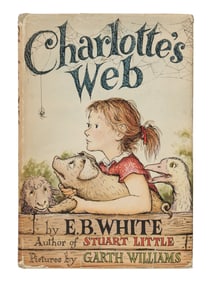 WHITE, E.B. (1899-1985). Charlotte's Web. New York: Harper & Brothers, Publishers, 1952.