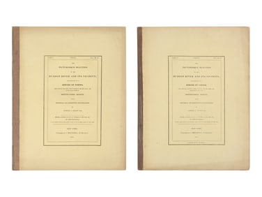 KNAPP, Samuel Lorenzo (1783-1838). The Picturesque Beauties of the Hudson River and its Vicinity.