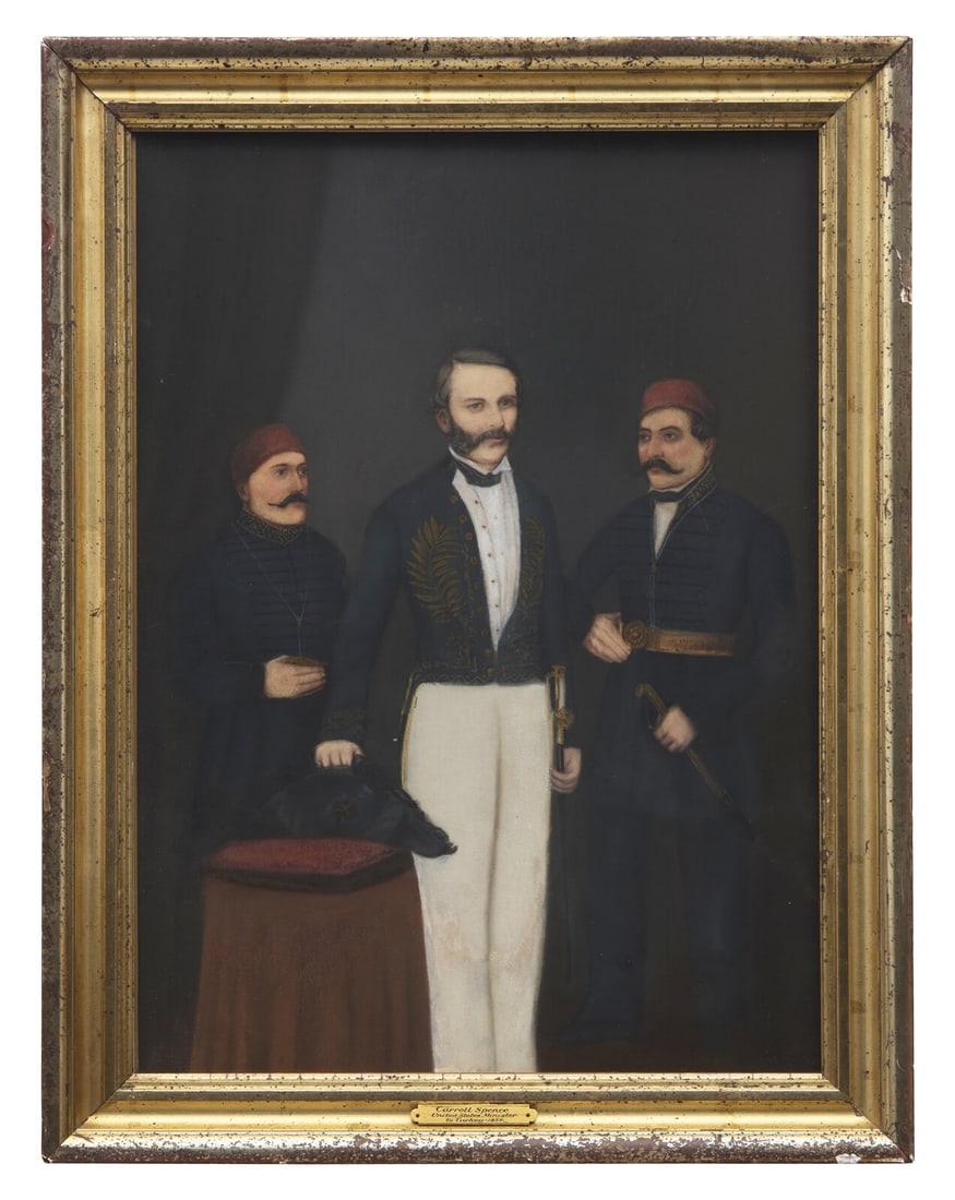 American School 19th Century, A Portrait of Carroll Spence (1818-1896), United States Minister to (1 of 3)