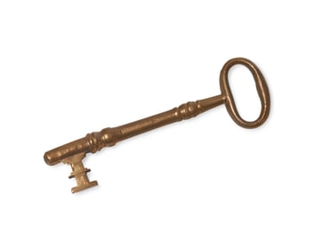 The Old Merchant’s House Bronze Key Presented to Brooke Astor (1902-2007)
