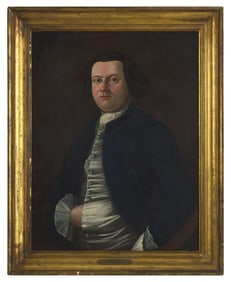 American School 18th Century, A Portrait of Isaac Low (1735-1791) of New York