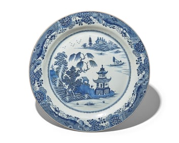 A Large Chinese Export Porcelain Charger