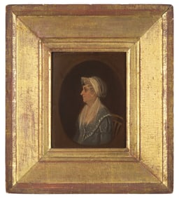 Jacob Eichholtz (1776-1842), A Portrait of a Seated Lady with Shawl and Bonnet