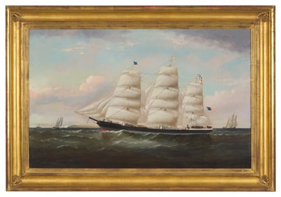 William Howard Yorke (English, 1847-1921) The Ship Mariposa