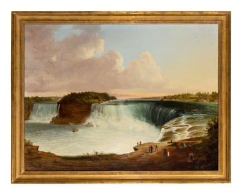 Ambrose Andrews (1805-1877), View of Niagara Falls