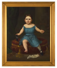 Bass Otis (1784-1861), A Portrait of a Young Child