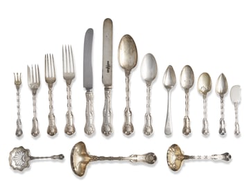 A Sterling Silver Flatware Service in the "Imperial Queen" Pattern