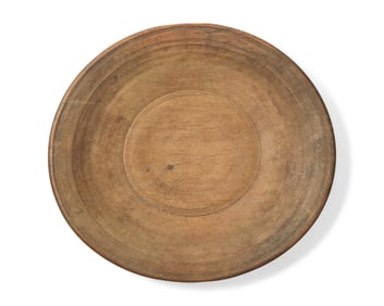 A Turned Wood Charger