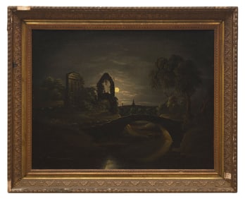 William Matthew Prior (1806-1873), A Moonlit Evening