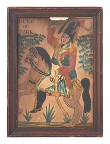 A Small Drawing of the Duke of York on Horseback