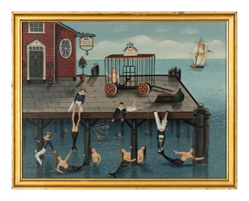 Ralph Cahoon (American, 1910-1982), Seaman's Bethel