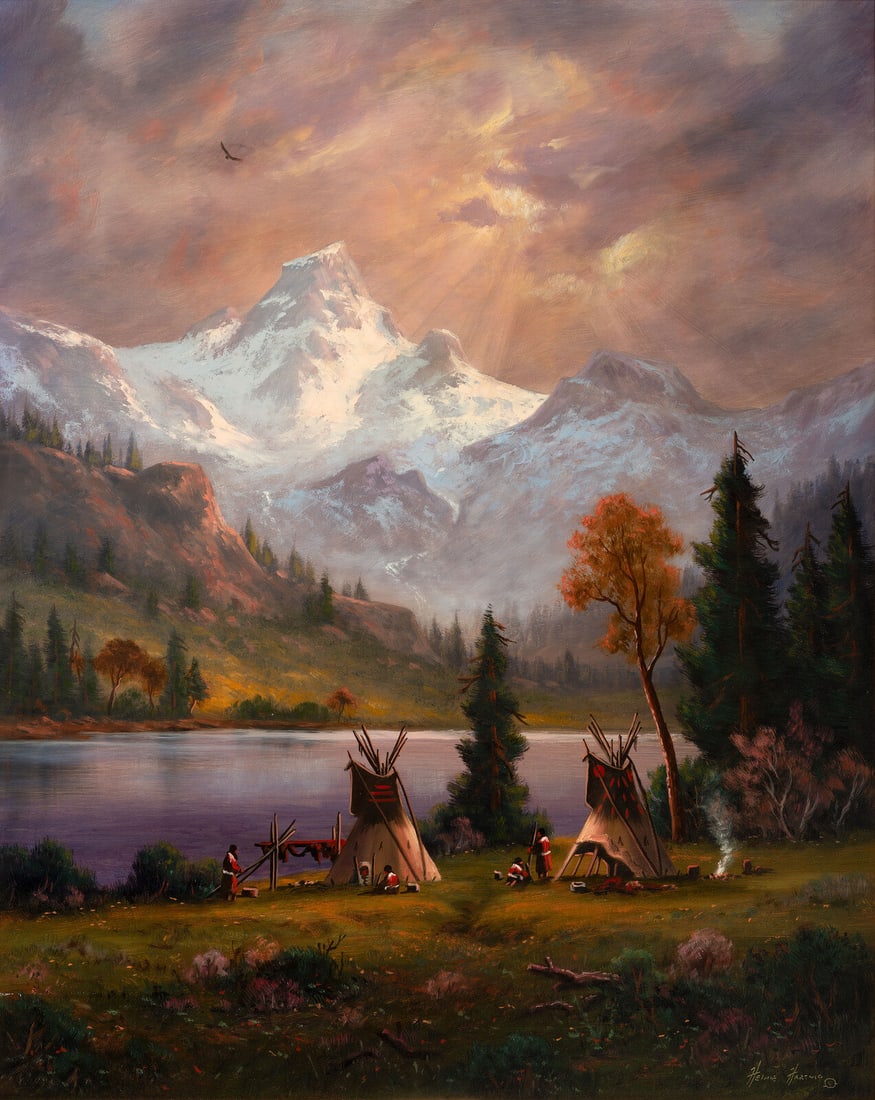 Heinie Hartwig (American, b. 1937) Mountain Light (1 of 4)