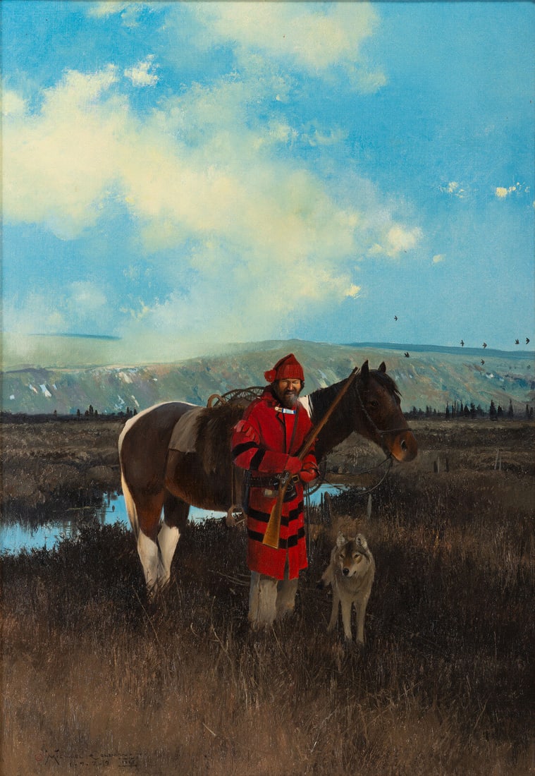 Michael Coleman (American, b. 1946) Spring Trapper (1 of 4)