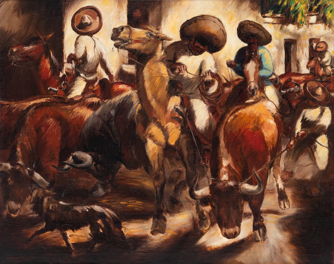 Lawrence Nelson Wilbur (American, 1897-1988) Tepoztlán, Mexico, 1945 (1 of 3)