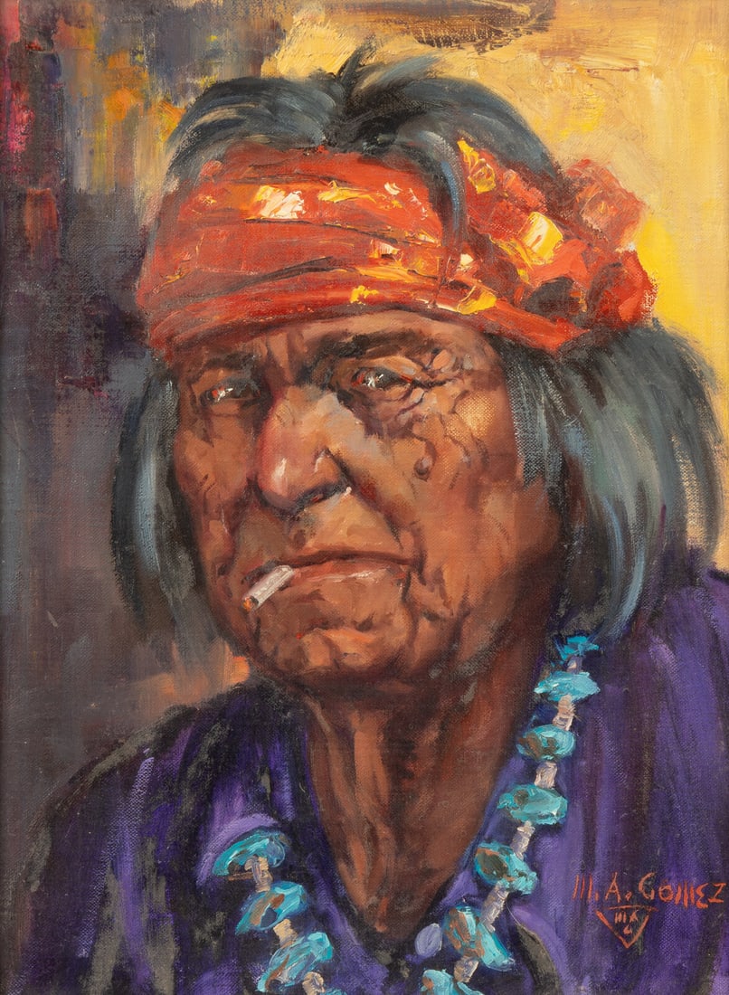 Marco Antonio Gomez (American, 1910-1972) Hopi Man (1 of 1)