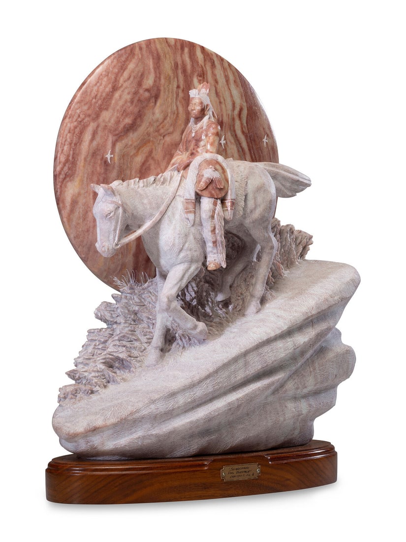 Oreland C. Joe (Diné, b. 1958) Searching for Buffalo, 1998 (1 of 5)