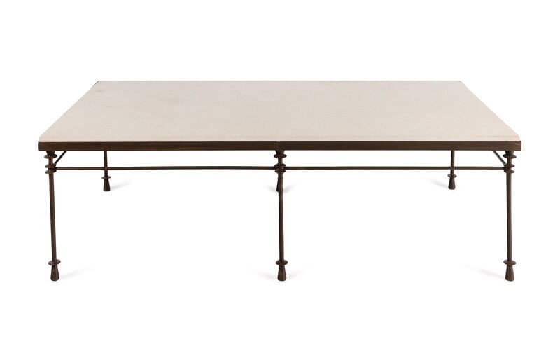 A Contemporary Steel Low Table (1 of 2)