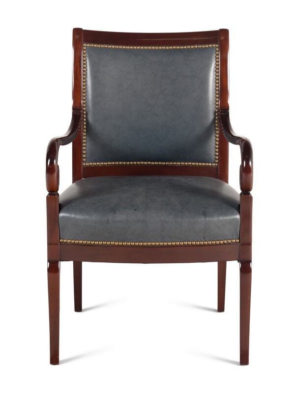 A Louis Philippe Style Mahogany Armchair (1 of 3)
