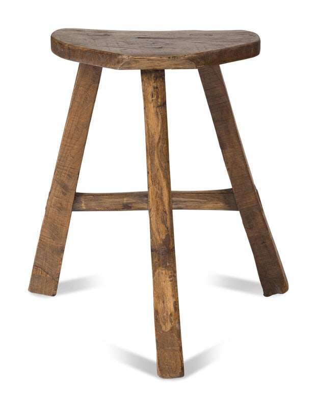 An English Elm or Oak Joint Stool (1 of 2)