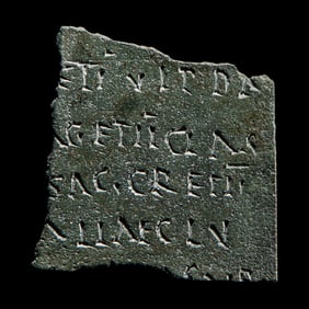 A Roman Bronze Military Diploma Fragment for Auxiliaries in Syria