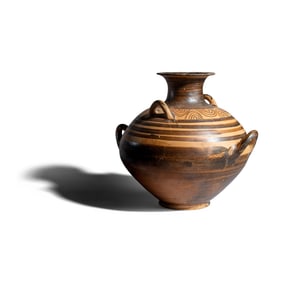 A Mycenaean Painted Terracotta Amphora