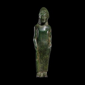 An Etruscan Bronze Kore
