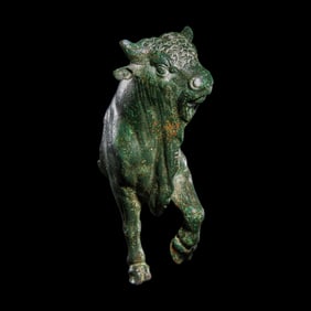 A Hellenistic Bronze Bull Forepart