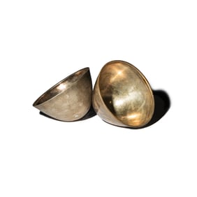 Two Hellenistic Silver Mastoi