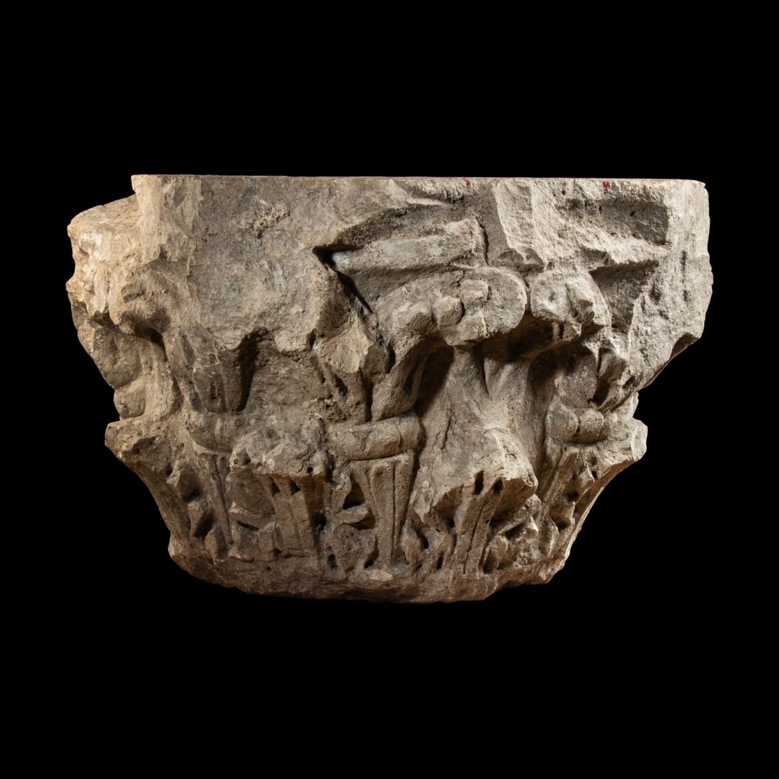 A Roman Marble Capital (1 of 3)