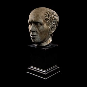 A Roman Marble Portrait Head of a Man