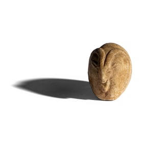 A Central Asian Alabaster Mouflon