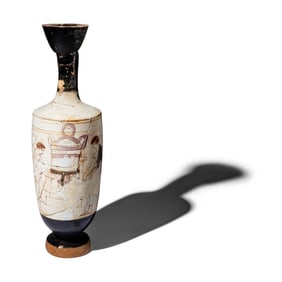 An Attic White-Ground Lekythos