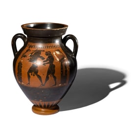 An Attic Black-Figured Amphora