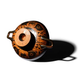 An Attic Black-Figured Eye Cup