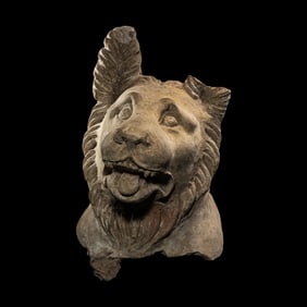 A Greek Terracotta Antefix