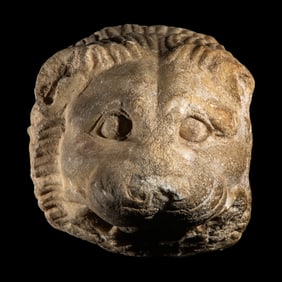 An Attic Marble Lion's Head Sima (Waterspout)