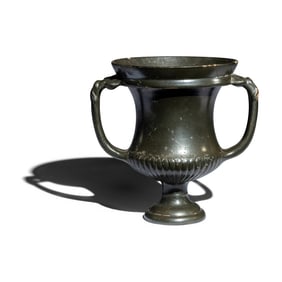 An Etruscan Malacena-Ware Kantharos