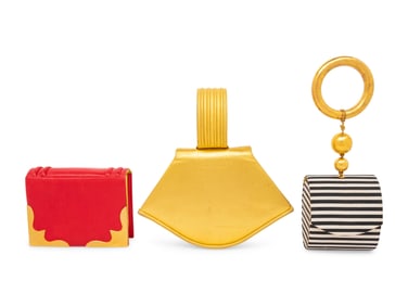 PALOMA PICASSO, THREE EVENING BAGS