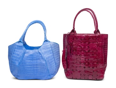 NANCY GONZALEZ, TWO HANDBAGS