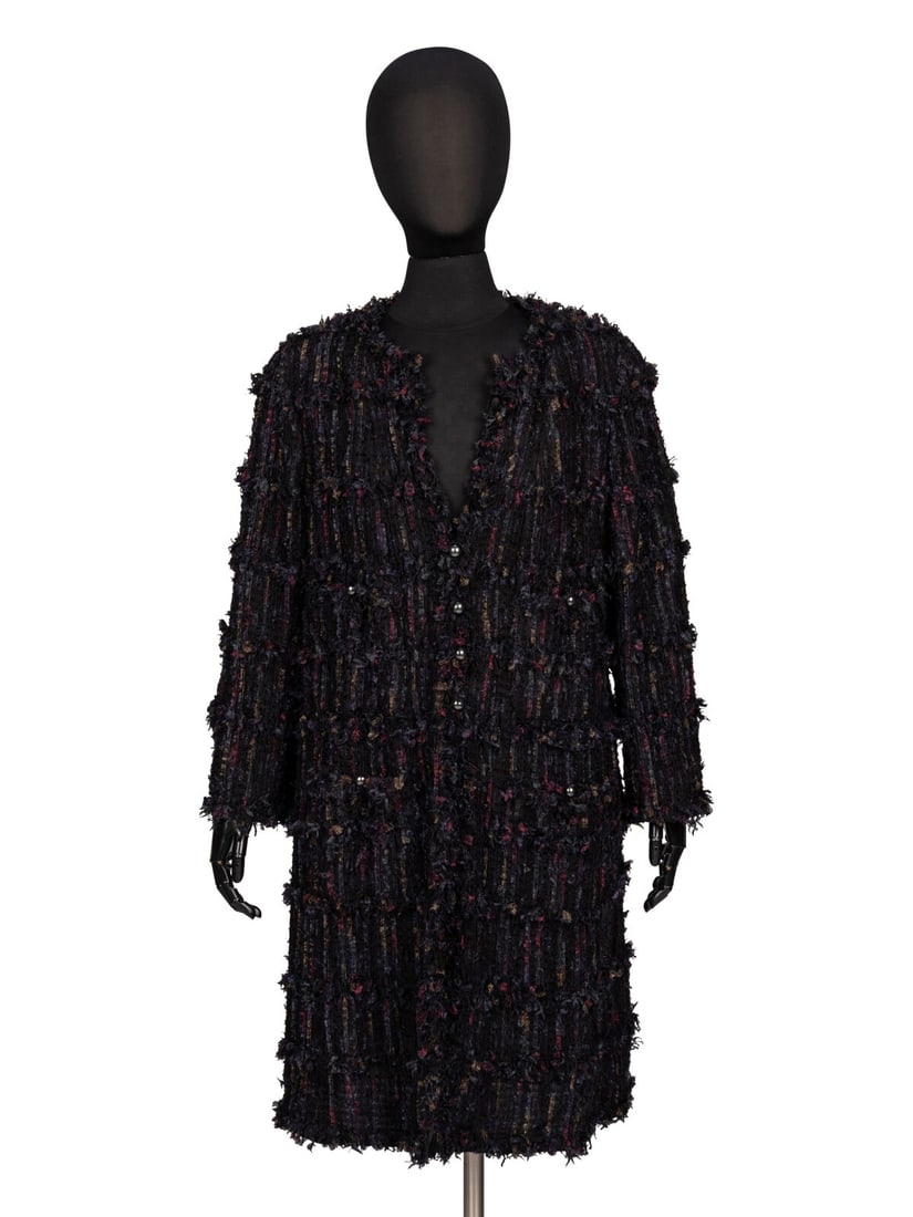 CHANEL, TWEED DUSTER JACKET (1 of 4)
