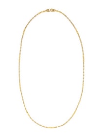 BICOLOR GOLD CHAIN NECKLACE