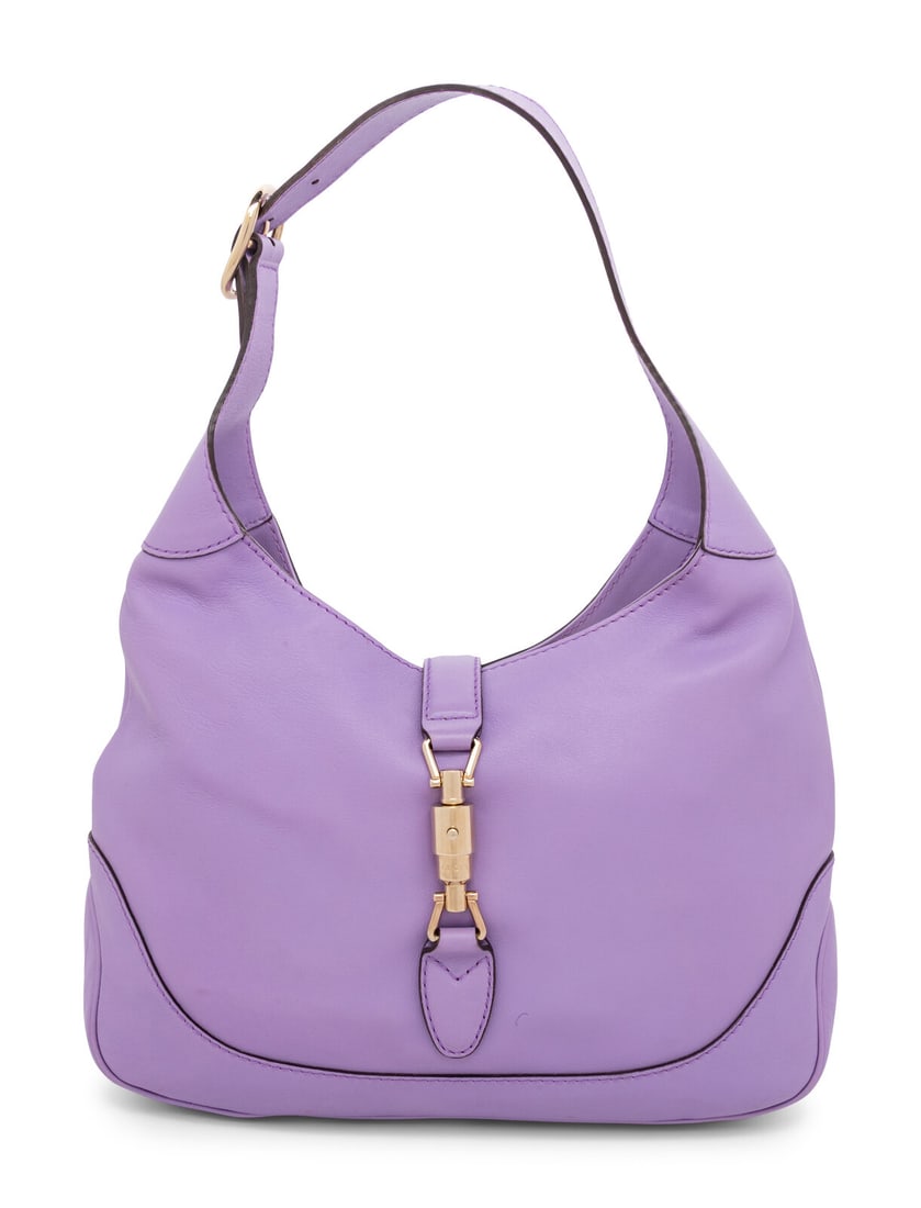 GUCCI, LARGE LILAC JACKIE BAG (1 of 4)